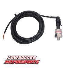 Low Dollar Motorsports 1/8 NPT 3-Bar MAP Sensor & 15ft cable w/ 90° Boot Combo