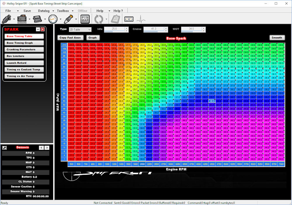 Holley Sniper EFI Remote tune