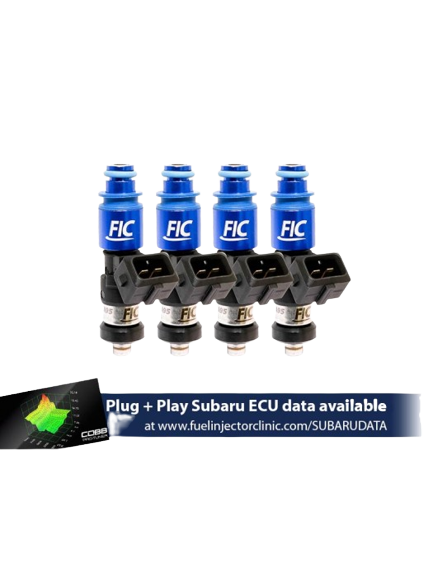 1650CC FIC SUBARU WRX('02-'14)/STI ('07+) FUEL INJECTOR CLINIC INJECTOR SET (HIGH-Z)